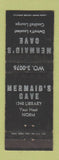 Matchbook Cover - Mermaid's Cave Detroit MI