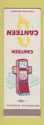 Matchbook Cover - Canteen Service Toledo OH SAMPLE