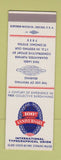 Matchbook Cover - International Typographical Union 1952 SAMPLE