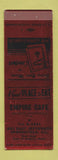 Matchbook Cover - Empire Cafe Springfield IL SAMPLE