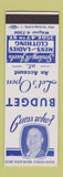 Matchbook Cover - Al Jacobs' Men's Clothes Chicago? SAMPLE