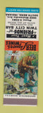 Matchbook Cover - Twin City Bar South Bend IN SAMPLE