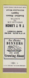 Matchbook Cover - T&T Lunch Hartford? CT? SAMPLE