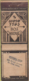 Matchbook Cover - Victoria Shop ST Paul MN Arrow STAMPED WEAR
