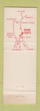 Matchbook Cover - Poor Red's BBQ El Dorado CA