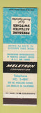 Matchbook Cover - Meletron Corporation Switches Los Angeles CA