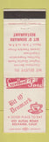 Matchbook Cover - Bit O Denmark Solvang CA