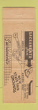 Matchbook Cover - Sacramento Inn CA