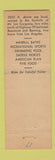 Matchbook Cover - Highland Springs Beaumont CA