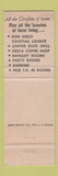 Matchbook Cover - Hotel San Diego CA