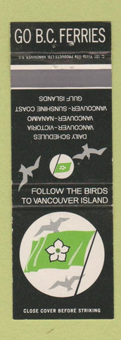 Matchbook Cover - Ferris Lines Cruise BC