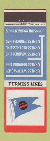 Matchbook Cover - Furness Lines Bermuda Warren Shipping? Cruise?