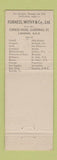 Matchbook Cover - Furness Lines Bermuda Warren Shipping? Cruise?