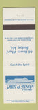 Matchbook Cover - Spirit of Boston MA Cruise