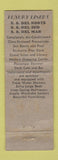 Matchbook Cover - Delta Lines Cruise? Shipping? New Orleans LA