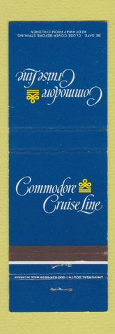 Matchbook Cover - Commodore Cruise Lines