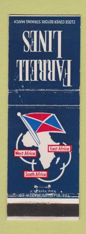 Matchbook Cover - Farrell Lines Shipping WEAR