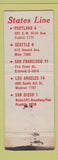 Matchbook Cover - States Line Shipping