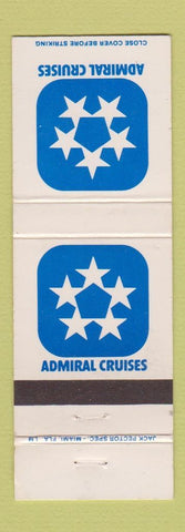 Matchbook Cover - Admiral Cruises WEAR