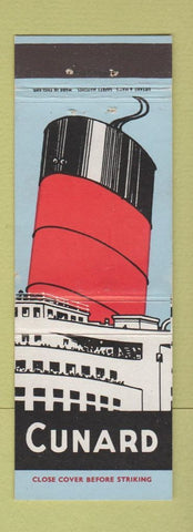 Matchbook Cover - Cunard Lines Cruises