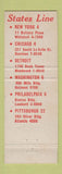 Matchbook Cover - States Line Shipping