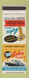 Matchbook Cover - Lykes Lines Shipping
