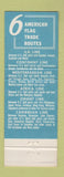 Matchbook Cover - Lykes Lines Shipping