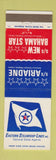 Matchbook Cover - Eastern Steamship Lines Cruise