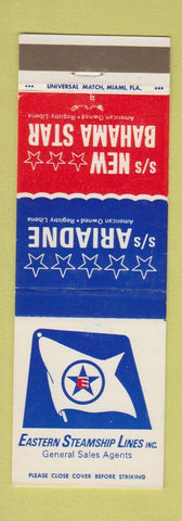 Matchbook Cover - Eastern Steamship Lines Cruise