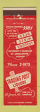 Matchbook Cover - Trading Post Liquors St Joseph MO