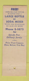 Matchbook Cover - Trading Post Liquors St Joseph MO