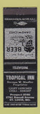 Matchbook Cover - Tropical Inn St Louis MO