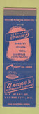 Matchbook Cover - Ancona's Restaurant Italian pizza Kansas City MO