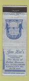 Matchbook Cover - Jim Lee's Restaurant Kansas City MO