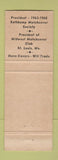 Matchbook Cover - Don De Gunia Match Collector St Louis MO