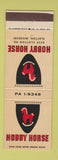 Matchbook Cover - Hobby Horse Clayton MO