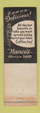 Matchbook Cover - Nance's Restaurant Kansas City MO