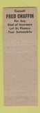 Matchbook Cover - Oates Insurance Agency Hayti MO low phone #