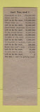 Matchbook Cover - Community Advertising Company Brookfield MO
