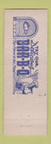 Matchbook Cover - Walker's Cafe Warrensburg MO