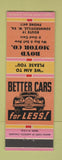 Matchbook Cover - Boyd Motors Cars Summersville WV