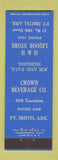 Matchbook Cover - H&H Liquor Store Crown B everage Fort Smith AR