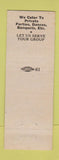 Matchbook Cover - Voiture 350 Altoona PA low phone #