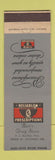 Matchbook Cover - Bert's Drug Store Hastings NE low phone # Burchess