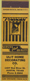Matchbook Cover - Ulit Home Decorating Austin TX yellow