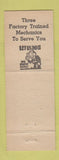 Matchbook Cover - Sedalia Typewriter Sedalia MO low phone