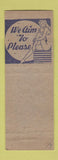 Matchbook Cover - Hofbrau Dine & Dance Richmond IN low phone # girlie
