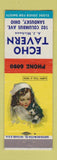 Matchbook Cover - Echo Tavern Sandusky OH AJ Michaux