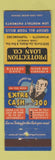 Matchbook Cover - Protection Loan Company Wyandotte MI low phone #