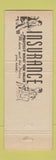 Matchbook Cover - Marcoe Insurance Agency Fond Du Lac WI low phone #